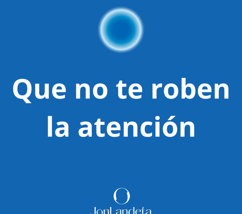 No regales tu atención